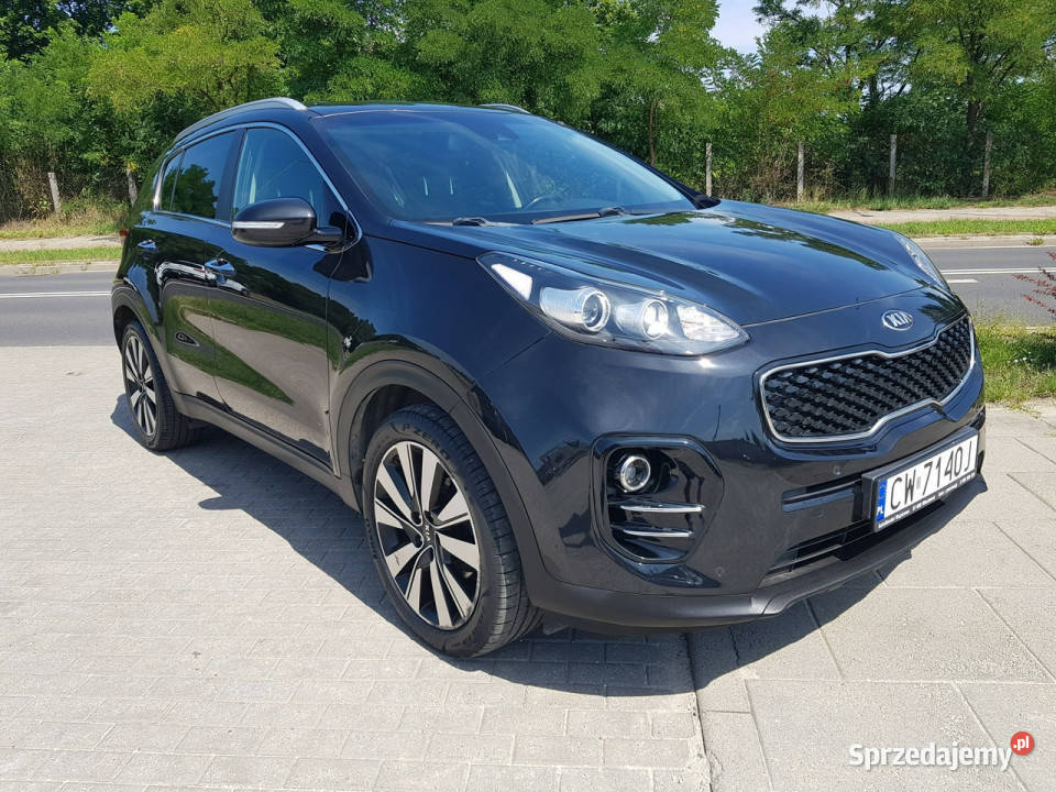 Kia Sportage 17 CRDi Klimatronik Nawigacja czarny Włocławek