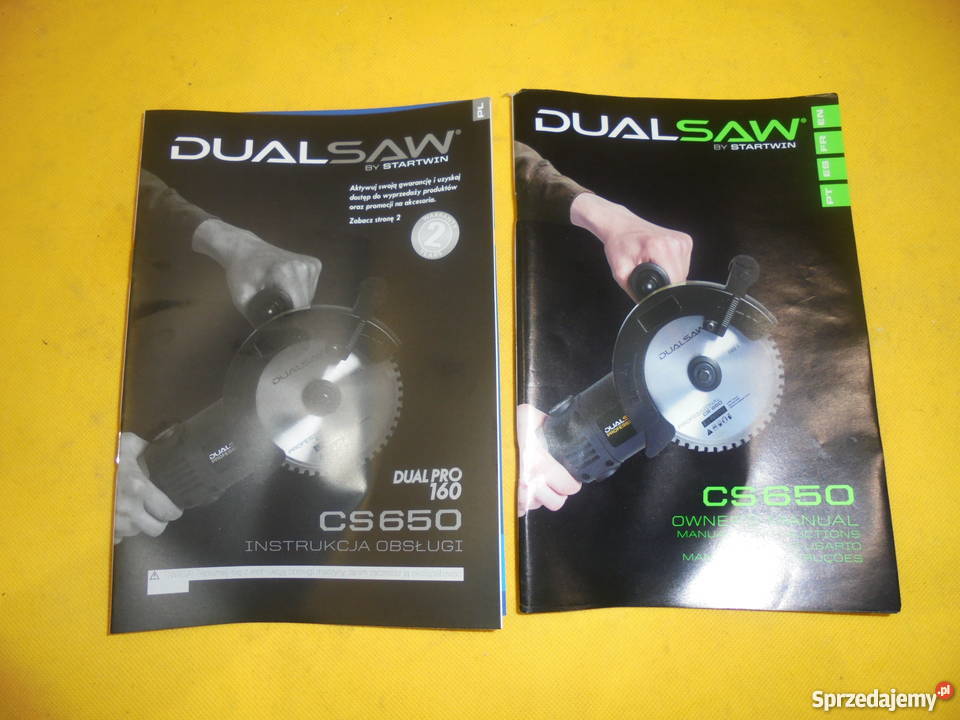 Pilarka Dwutarczowa DUALSAW CS 650 Nieużywana Elektryczne Elektryczne Katowice