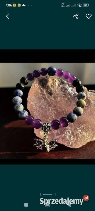 Bransoletka kamienie naturalne nowa Poznań