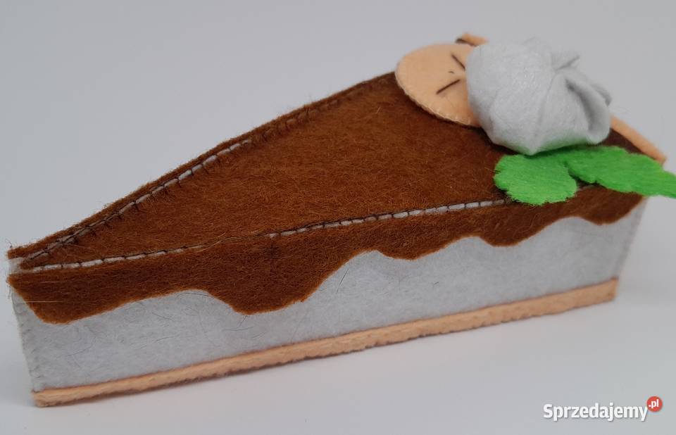 Zabawka jedzenie kuchenna filcowa tort ciasto małopolskie Kraków