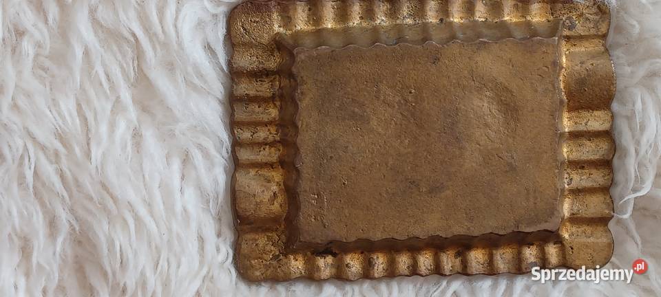 MOSIĘZNA PROSTOKATNA POPIELNICZKA Pozostałe Swarzędz