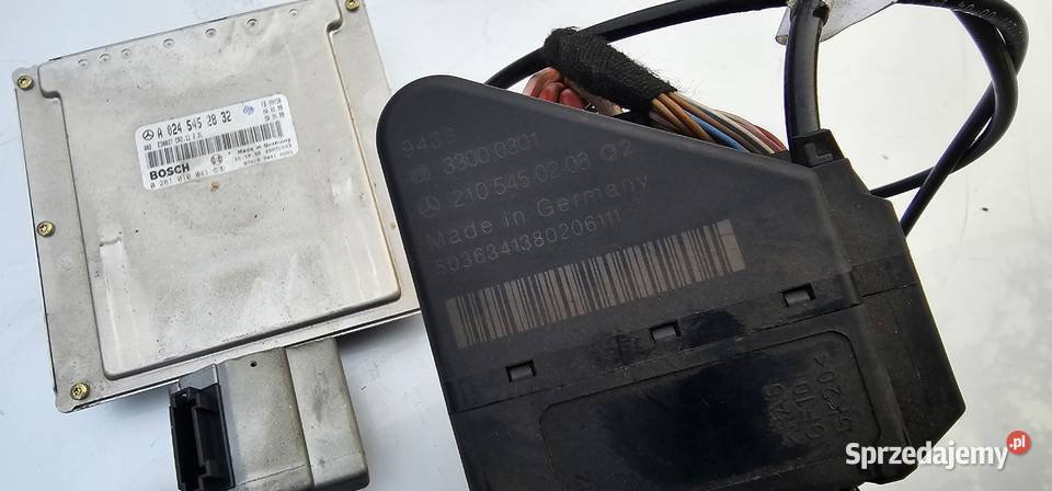 Zestaw startowy komputer stacyjka mercedes w210 osobowe Zbąszyń sprzedam