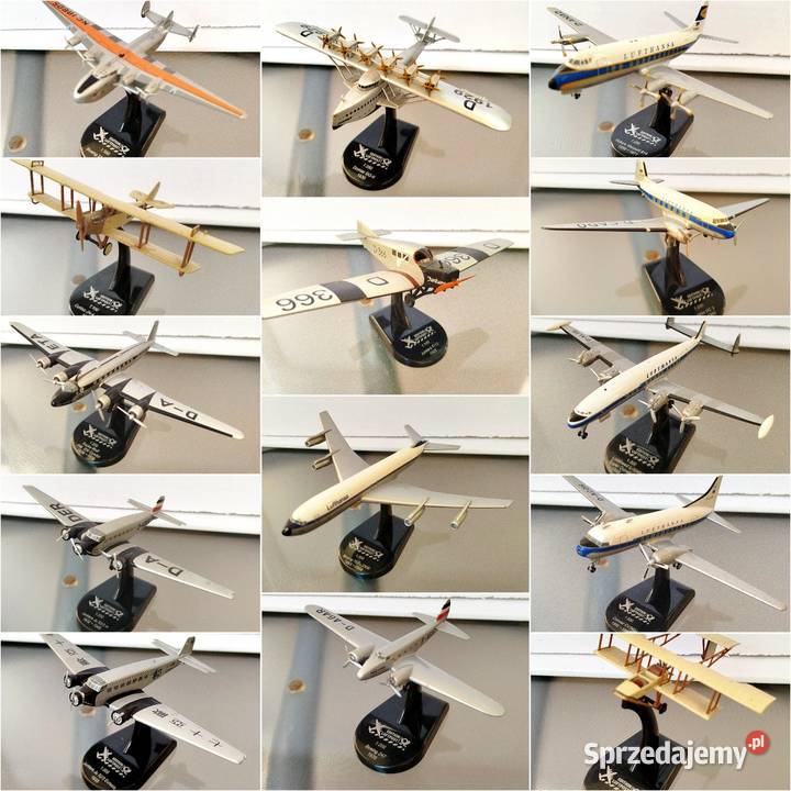Modele samolotów Luftpost Lufthansa dolnośląskie Wrocław