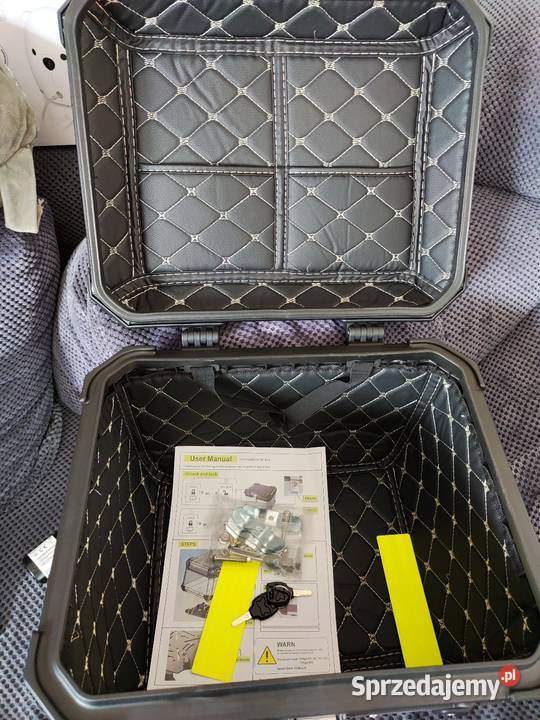 Kufer motocyklowy 45 l aluminiowy pomorskie Pruszcz Gdański