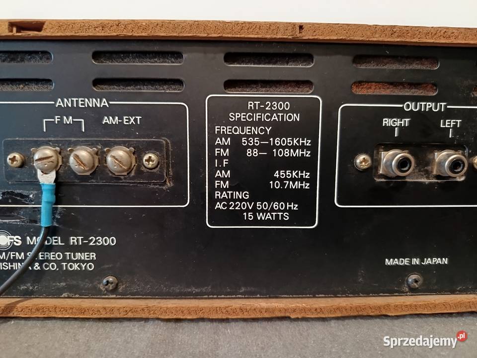 Tuner Vintage ROELOFS RT 2300 sprzedam