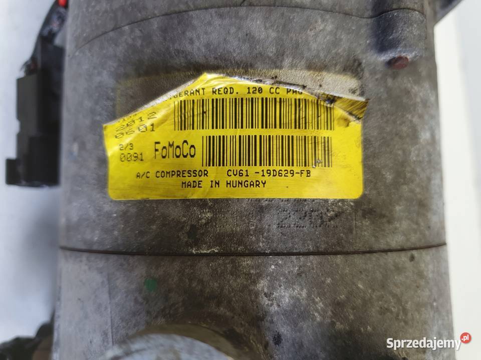 SPRĘŻARKA KLIMATYZACJI Ford Focus MK3 10 Rudka
