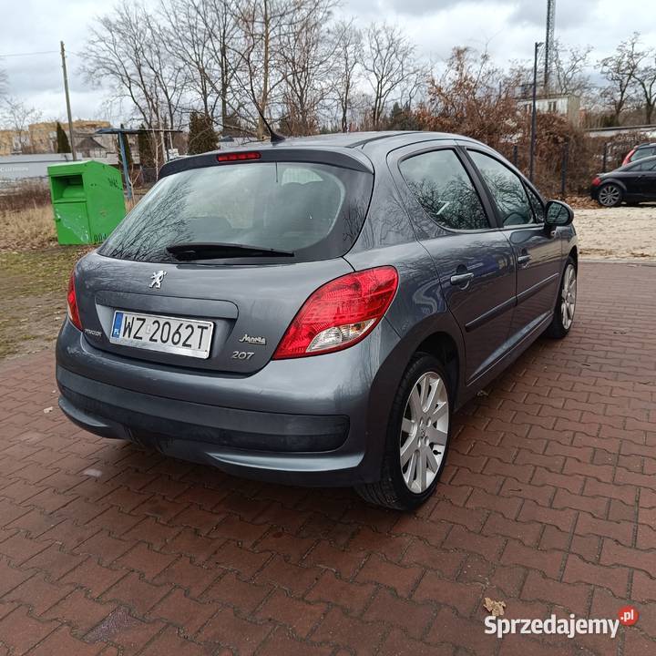 Peugeot 207 14 2009 Lift benzyna 5drzwiowy Salon nieuszkodzony mazowieckie Warszawa