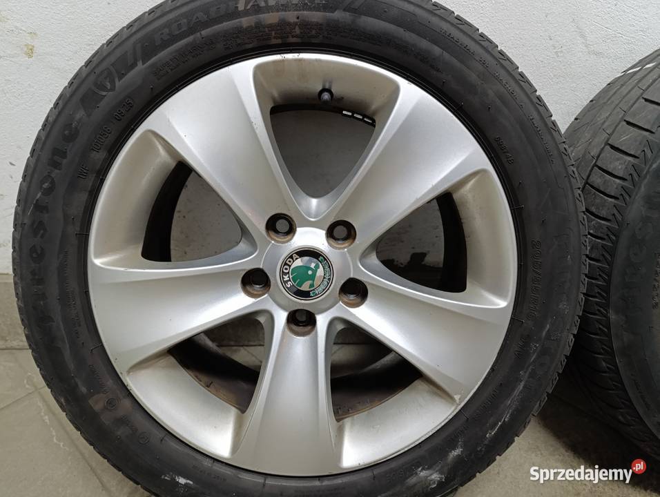 Felgi oryginalne z oponami do Skody superb 2 R16 podlaskie Suwałki