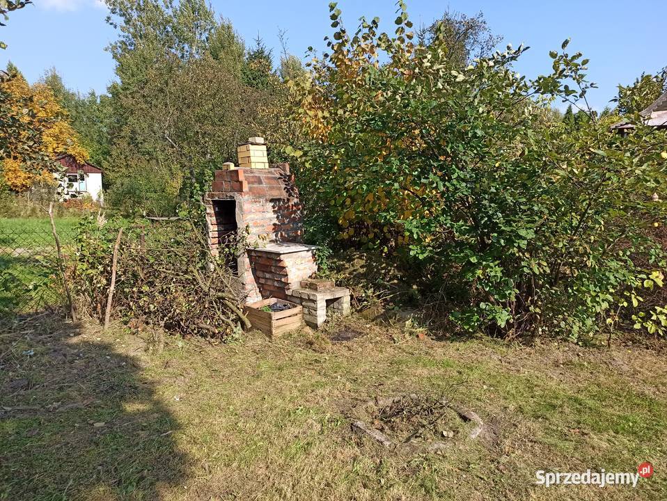 Działka rekreacyjna ROD Żeromskiego z murowanym 300m2 Kielce