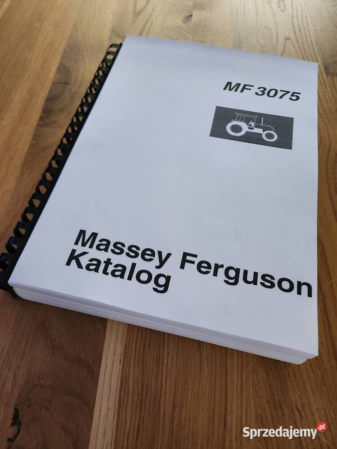 MASSEY FERGUSON 3075 katalog części Gdańsk