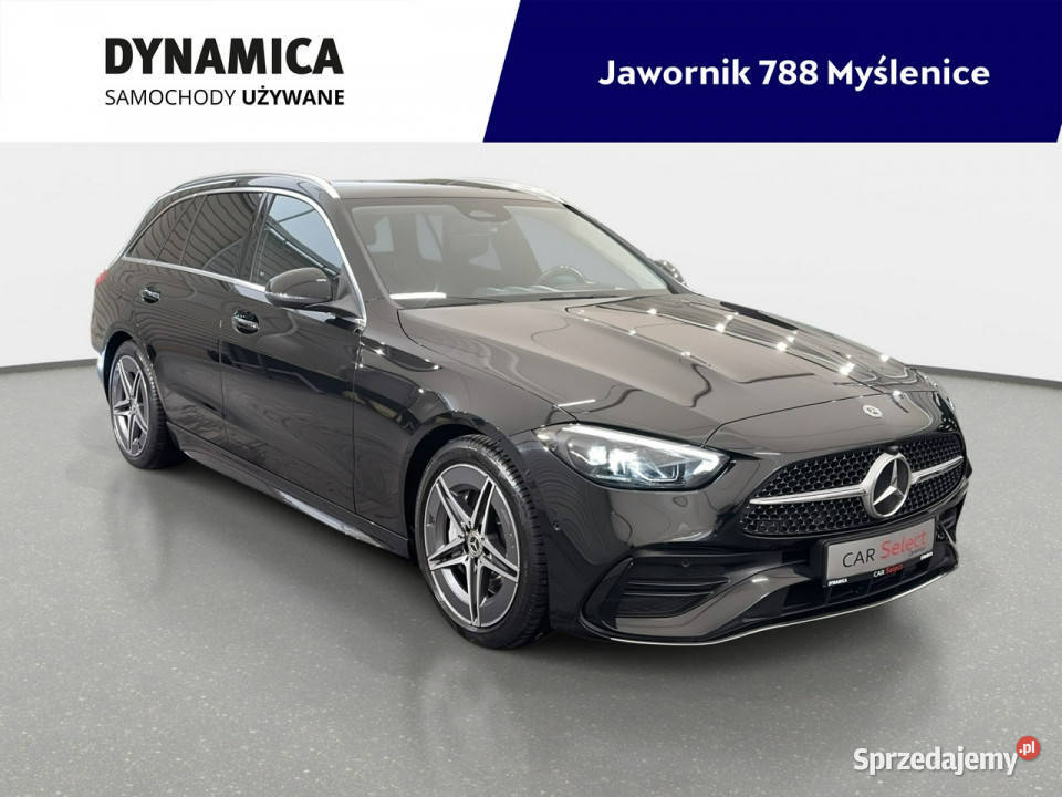Mercedes C 200 VAT 23 T AMG line 15 mHEV 204 przyciemniane szyby Myślenice sprzedam