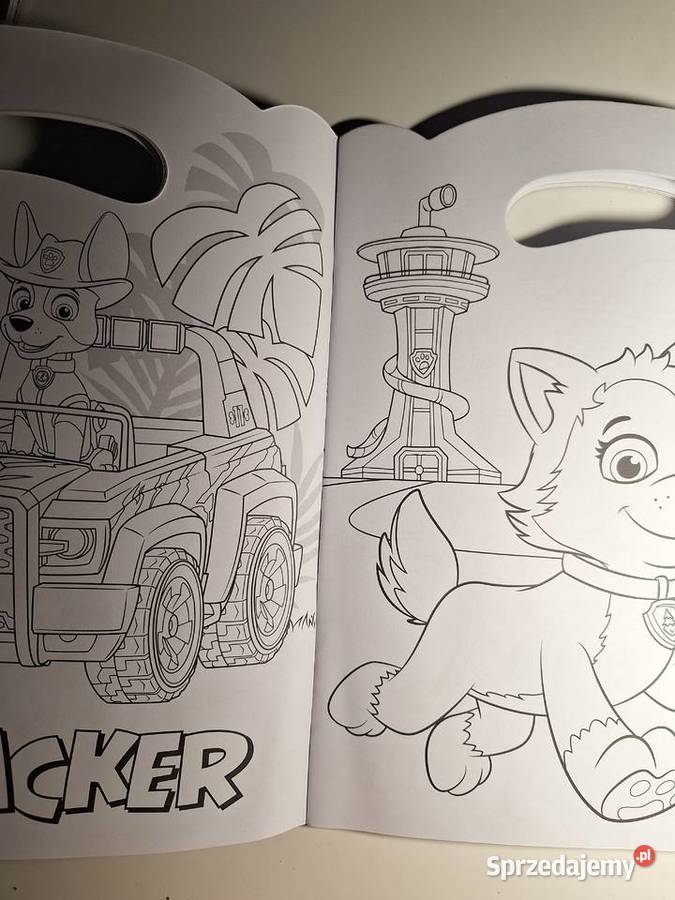 PSI PATROL SUPERKOLORY Kolorowanka z Postaciami mazowieckie Warszawa