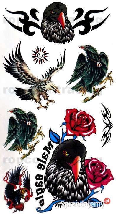 Zestaw Tatuaży Tatuaże Tymczasowe Zmywalne