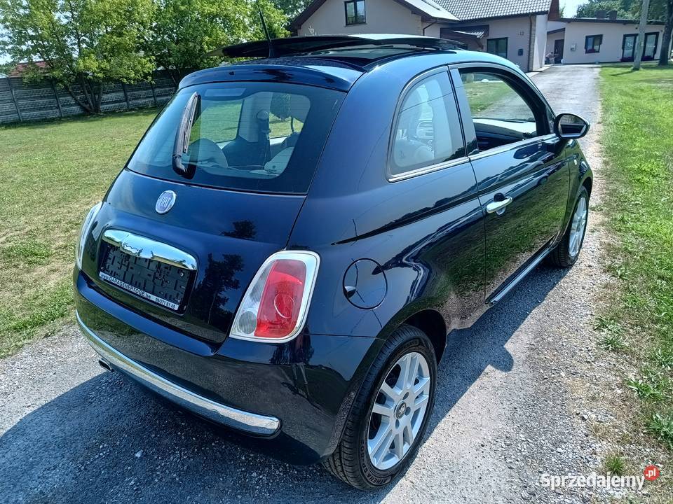 Fiat 500 turbo 900cc SZYBER DACH Podkonice Miejskie