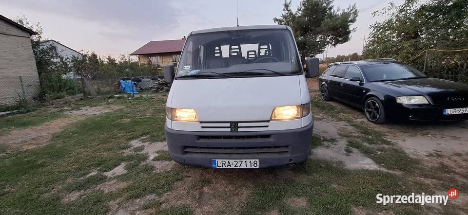 Sprzedam PEUGEOT BOXER 7 osobowy 100KM Lublin sprzedam
