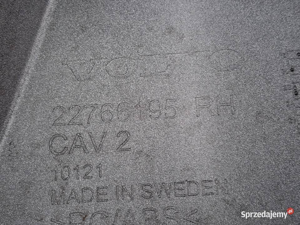 VOLVO FH5 POSZYCIE ZDERZAK NAKŁADKA ŚRODEK lubuskie sprzedam