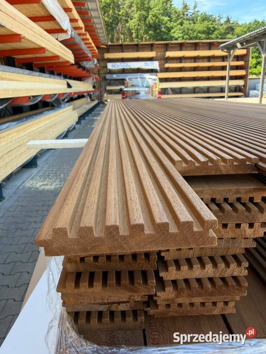Deska elewacyjna thermo drewno abachi KL FAS KD Prusice