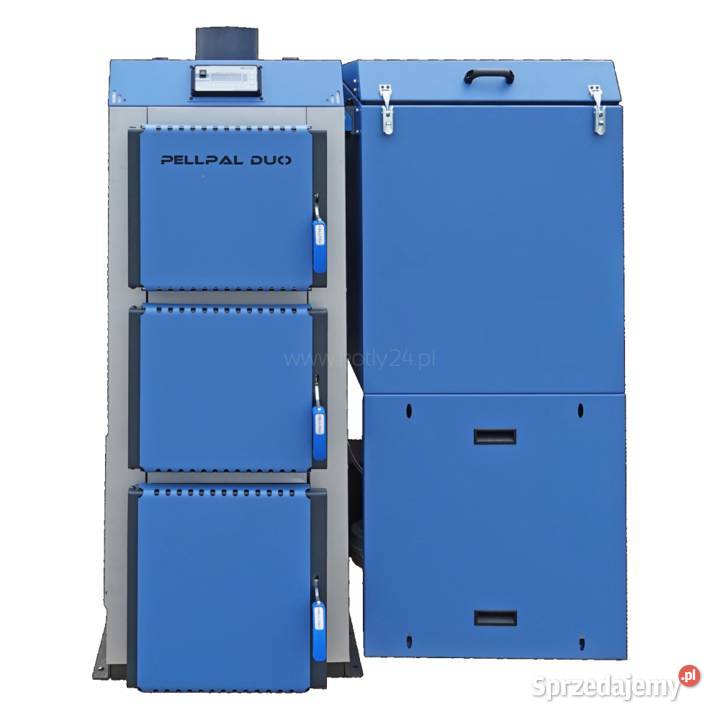 Piec PellPal Duo 24kW z podajnikiem na pellet Pleszew