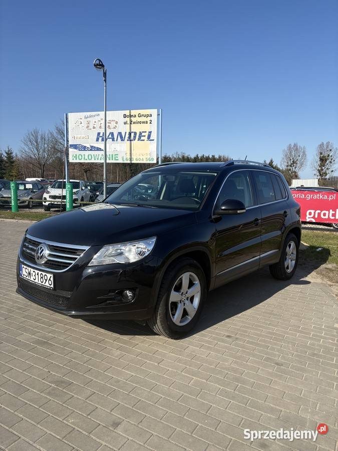 VOLKSWAGEN TIGUAN 14 benzyna zarejestrowany szyberdach kujawsko-pomorskie Dolna Grupa sprzedam