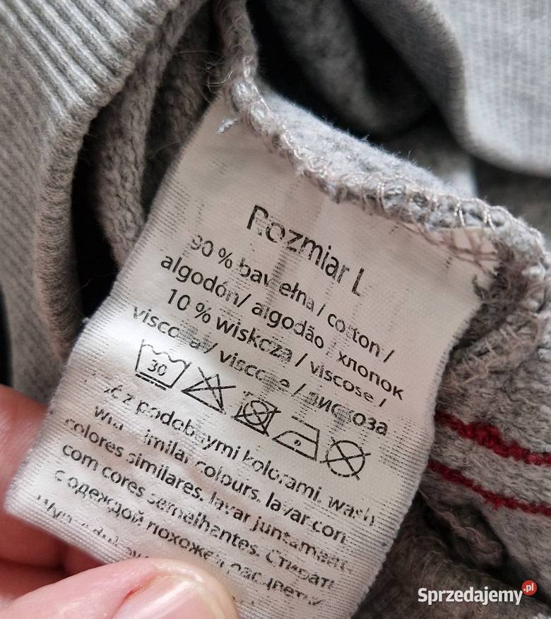 bluza szara 40 L tom rose Odzież sportowa Kraków