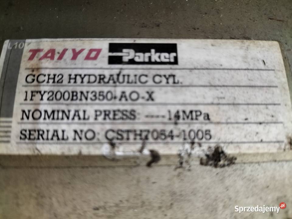Siiłownik hydrauliczny TAYO PARKER Toruń sprzedam