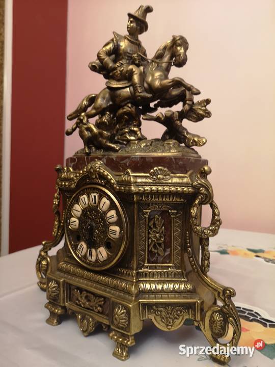 Zabytkowy zegar kominkowy