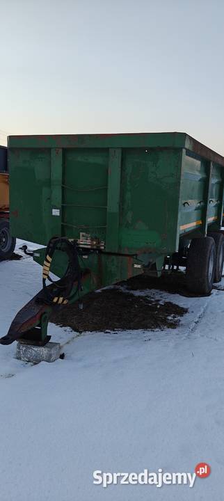 Przyczepa tandem skorupa 12t Richard Western Kijany sprzedam