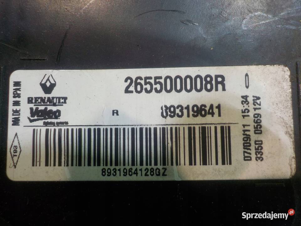 RENAULT MEGANE III 19 DCI 11r COUPE 2D lampa Suków sprzedam