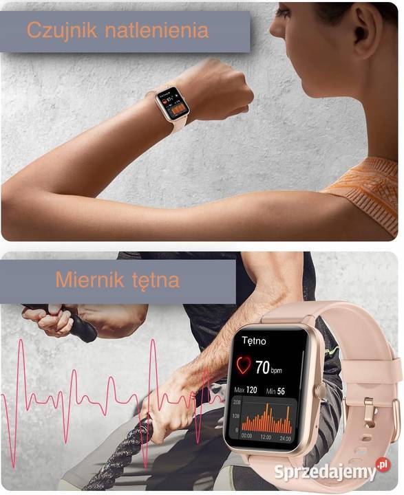 Zegarek Smartwatch POLSKI MENU wodoodporny śląskie Zawiercie sprzedam