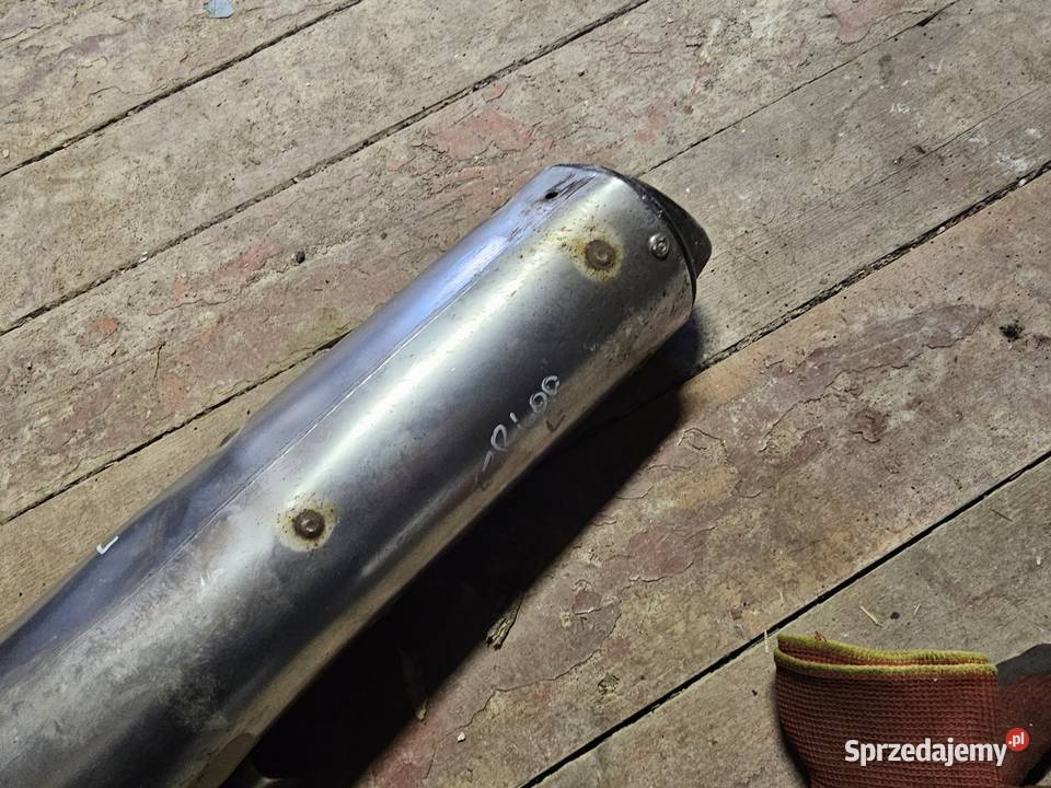 Kawasaki ZZR 600 wydech tłumik lewy ZZR600 rura dolnośląskie