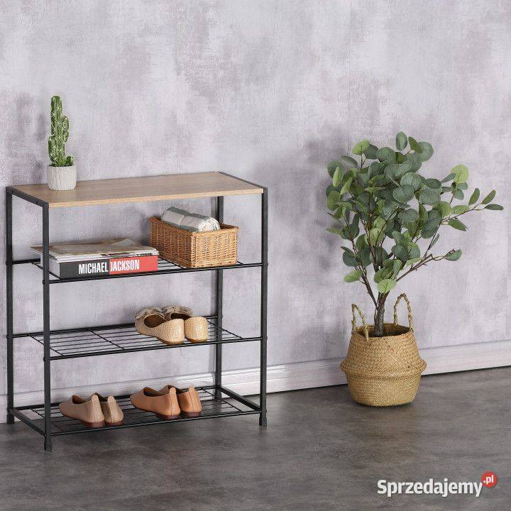 Szafka na buty stojak regał półka loft 3 poziomy