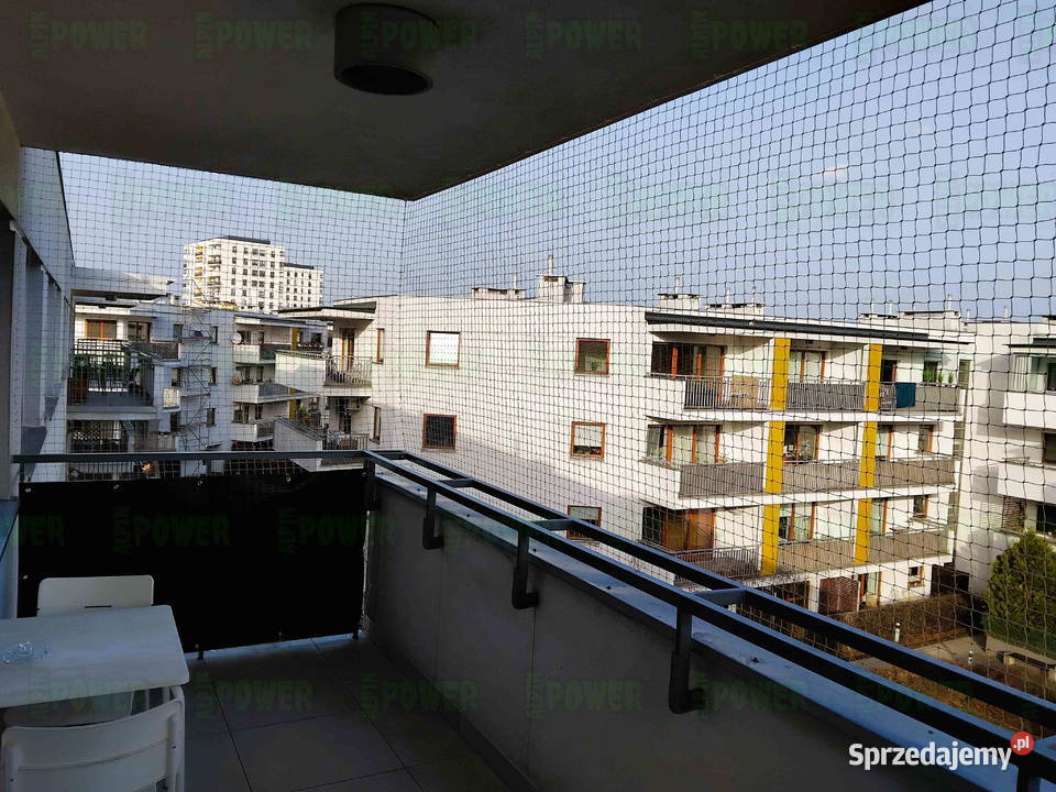 Siatka na balkon bez zadaszenia Warszawa Montaż