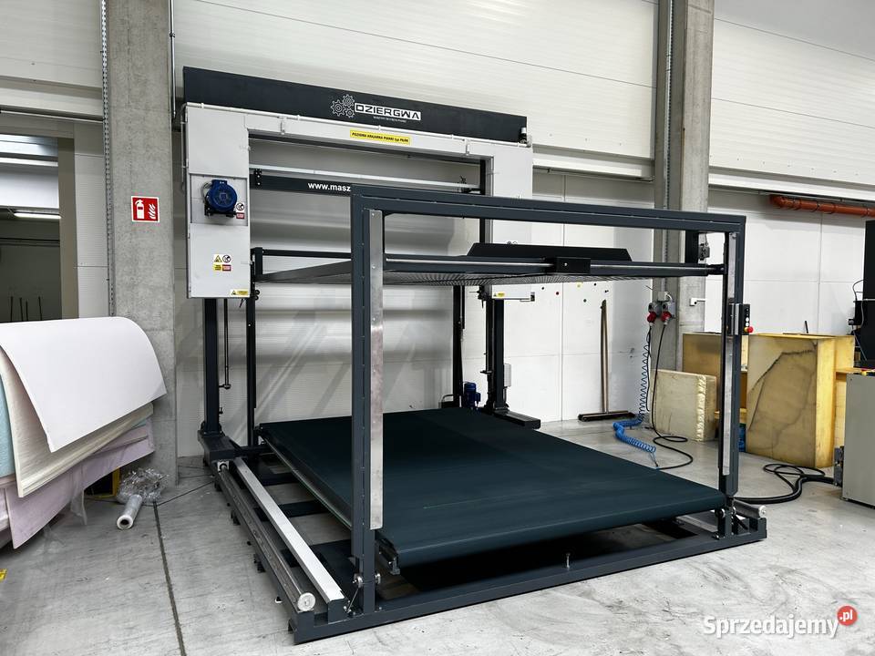 Maszyna do cięcia pianki Automatyczna Pozioma Produkcja Kępno sprzedam
