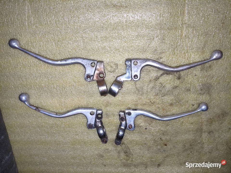 Klamki sprzęgła i hamulca ręcznego Dniepr MT wielkopolskie Leszno sprzedam