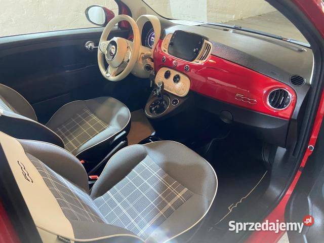Fiat 500 12 Lounge AUTOMATIK PDC TFT nieuszkodzony