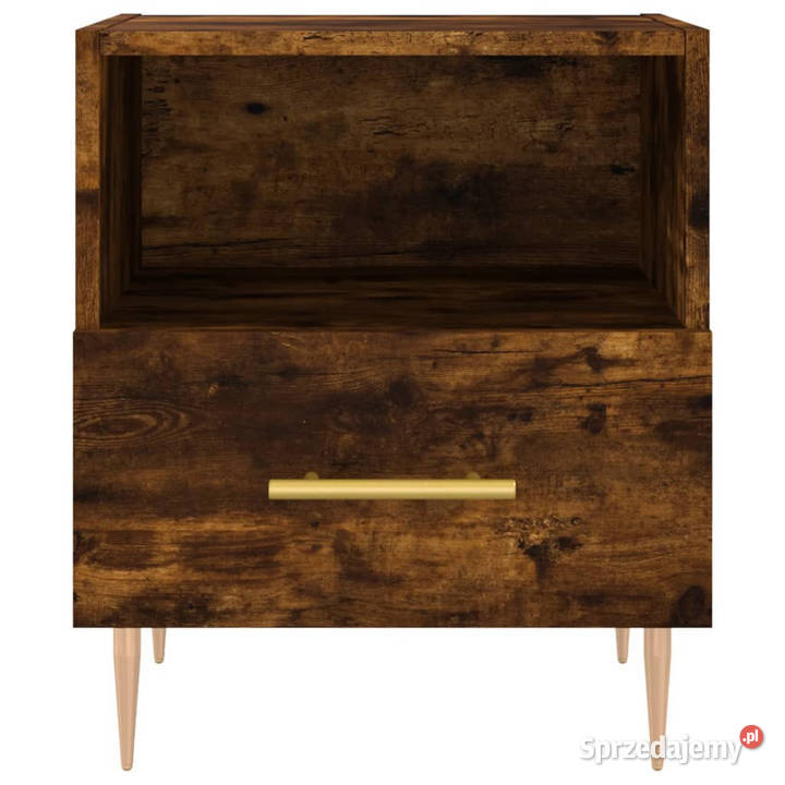 Szafka nocna przydymiony dąb 40x35x475 WM827414 Warszawa