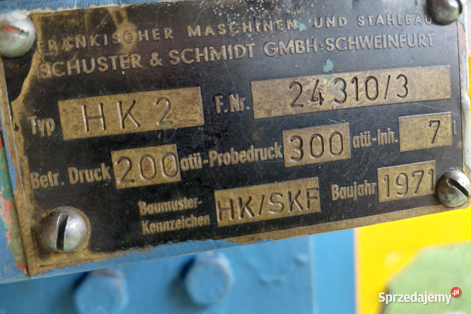 Stół podnoszony hydraulicznie HK2 19282 Schuster Drezdenko sprzedam