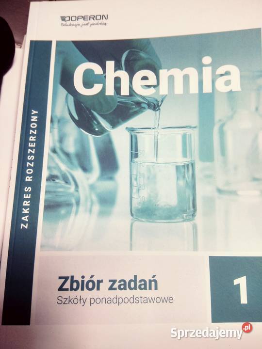 Chemia Operon zbiór zadań podstawa Antykwariat Warszawa