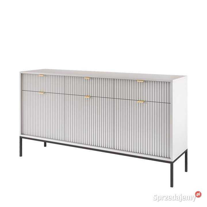 KOMODA nova ksz154 ryflowany front 4 kolory 154cm Katowice