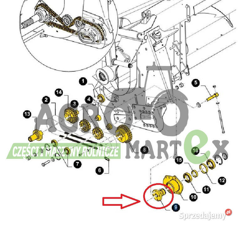 87539972 PIASTA Z21 CNH Wichrów