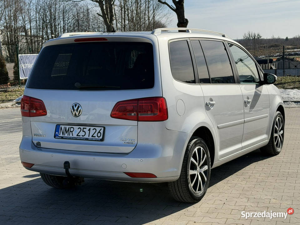 Volkswagen Touran 20 TDI 140 7 OSOBOWY Tempomat Mrągowo