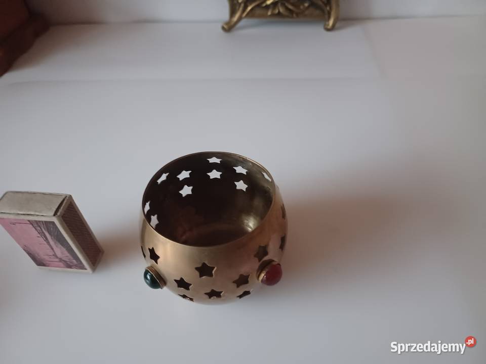 Lampion mosiężny Kolekcja Poznań