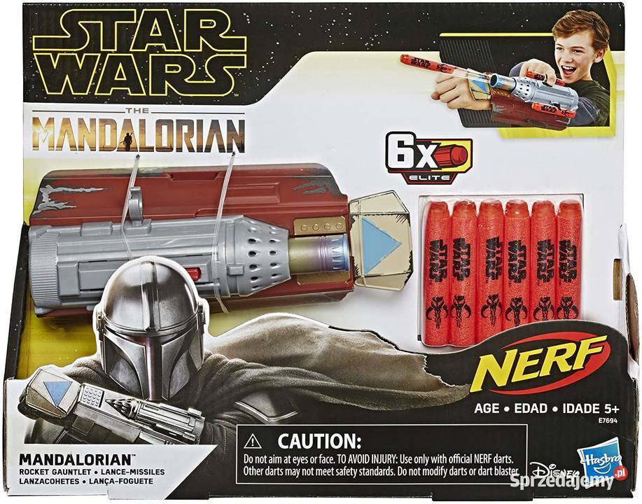Nerf Repulsor Blaster Mandalorian Star Wars Mogilany sprzedam