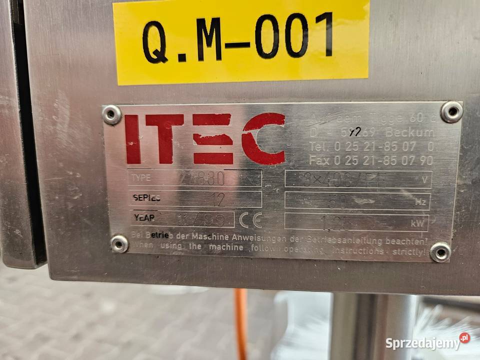 Bramkaśluza saniatarna ITEC HYGIENE 23830 Krotoszyn