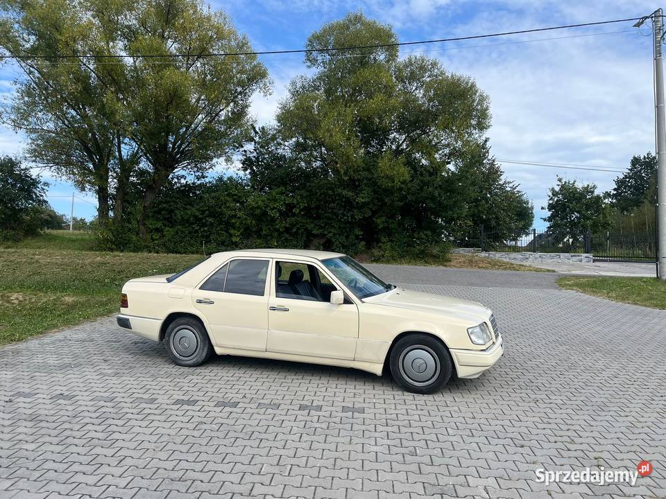 Mercedes W124 20 żółty do jazdy