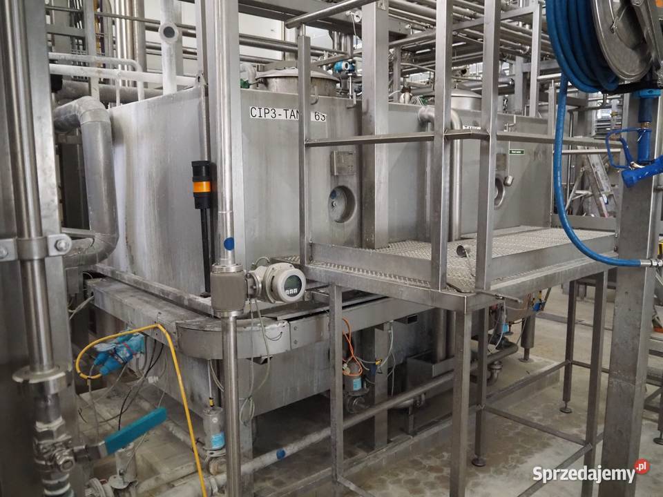 Instalacja CIP Westfalia Separator AG Zbiornik Biznes i Przemysł wielkopolskie Krotoszyn