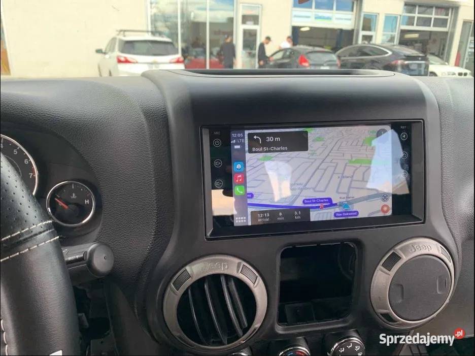 Radio android 12 Jeep chrysler dodge wifi usb Ożarowice