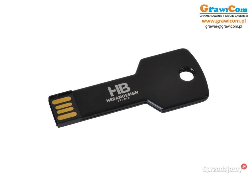 Pendrive pamięć usb z logo grawer 16 GB 100 Pojemność 16GB Leżajsk