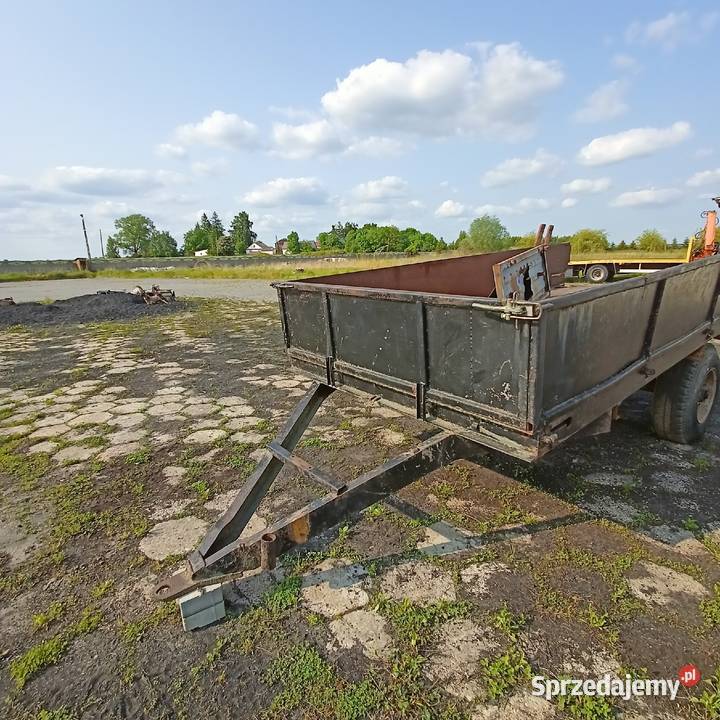 Przyczepa do lasu gruba oś Konstantynów