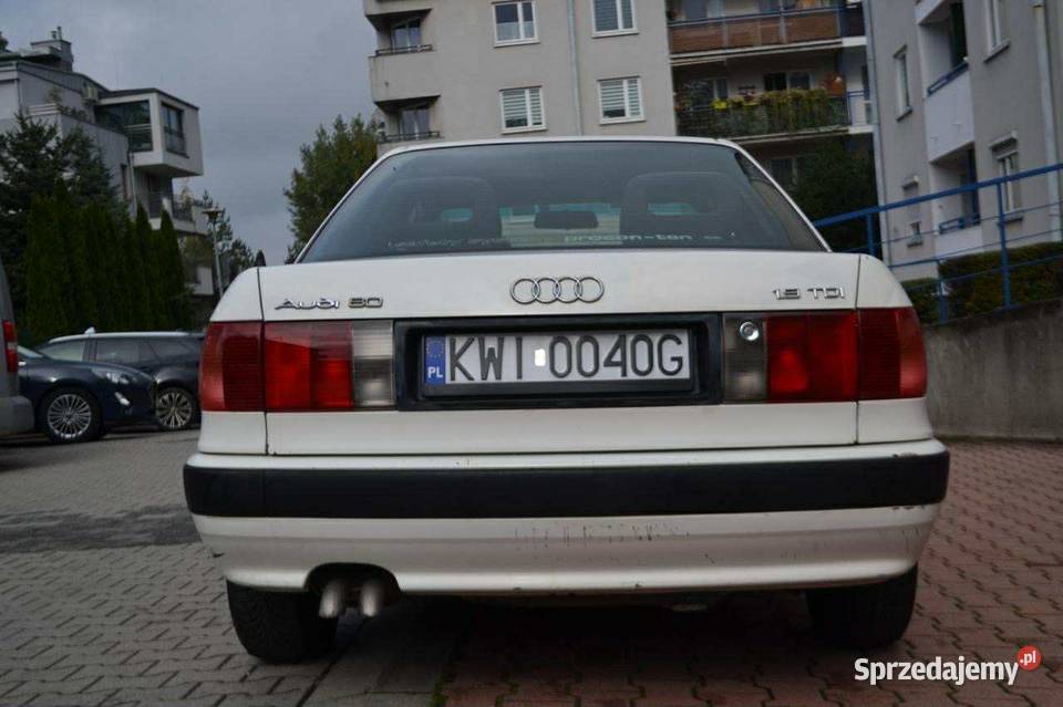 Sprzedam 1991 Audi 80 b4 nieuszkodzony małopolskie Wieliczka